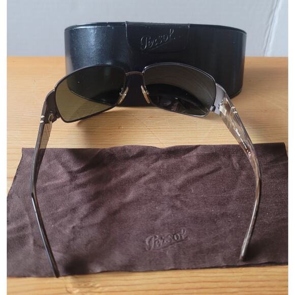 Persol 2342-S 796/31 Anthracite Gray Metallic VTG Sunglasses 59015 130 Italy main image 6